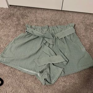 High rise shorts